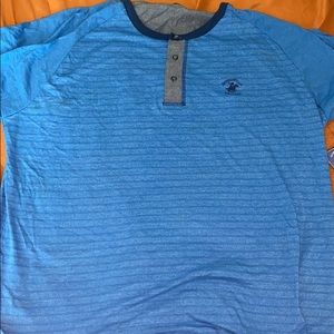 Beverly Hills Atlantic blue polo club shirt
